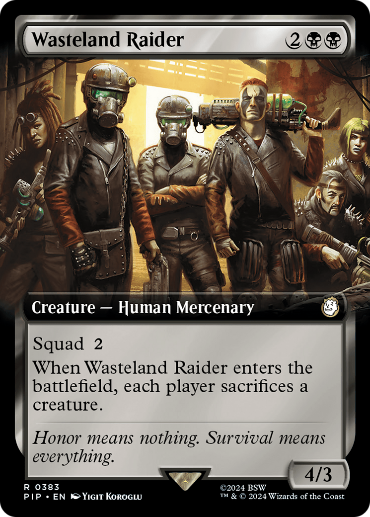 Wasteland Raider (Extended Art) [Fallout] | Devastation Store