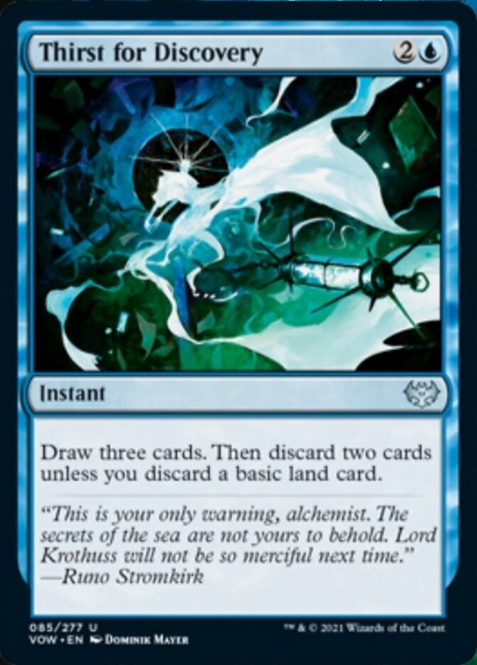 Thirst for Discovery [Innistrad: Crimson Vow] | Devastation Store