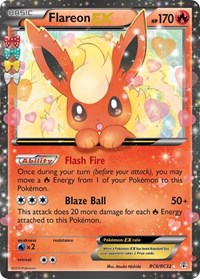 Flareon EX (RC6/RC32) [Generations: Radiant Collection] | Devastation Store