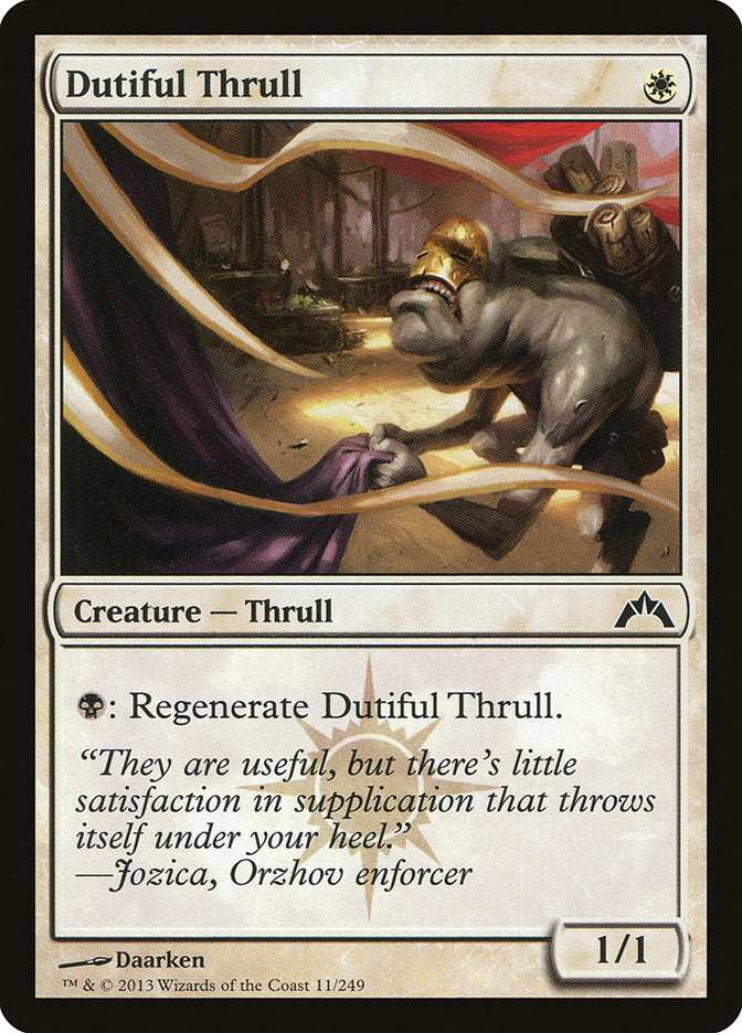 Dutiful Thrull [Gatecrash] - Devastation Store | Devastation Store