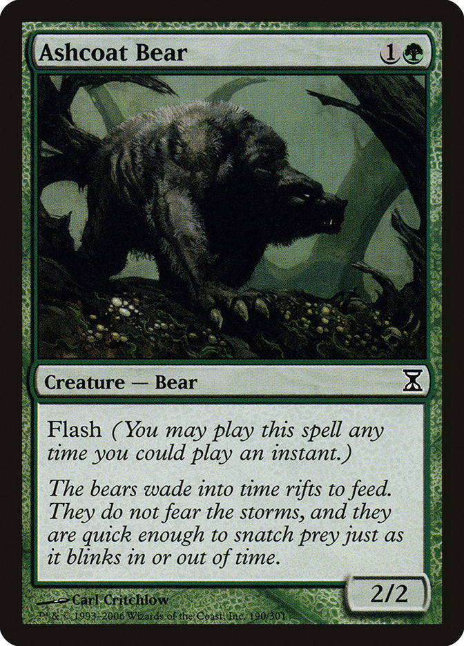 Ashcoat Bear [Time Spiral] | Devastation Store