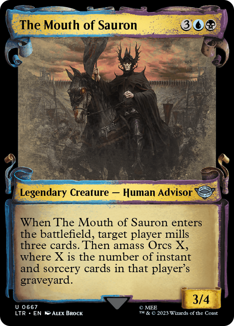 The Mouth of Sauron [The Lord of the Rings: Tales of Middle-Earth Showcase Scrolls] | Devastation Store