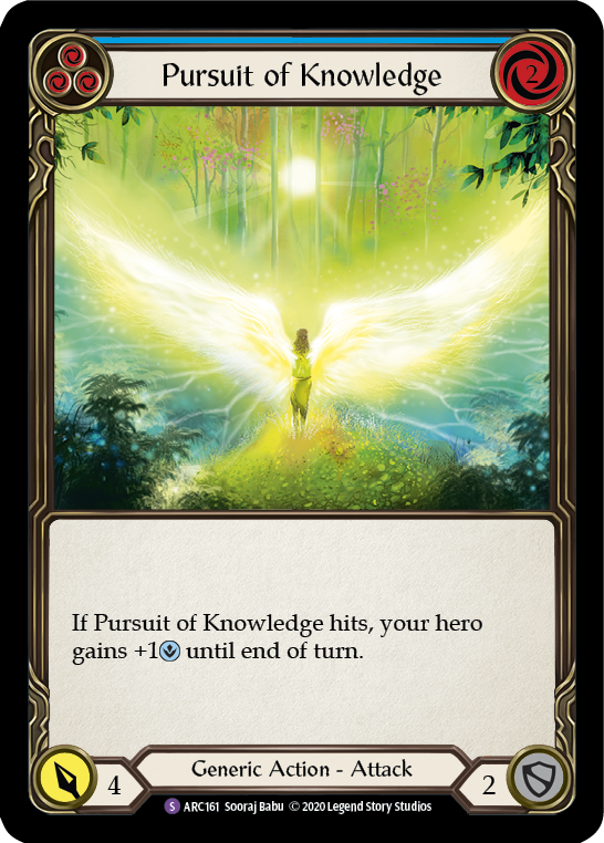 Pursuit of Knowledge [ARC161] Unlimited Edition Rainbow Foil - Devastation Store | Devastation Store