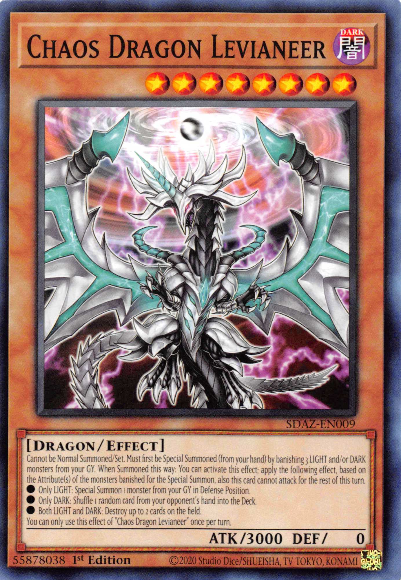 Chaos Dragon Levianeer [SDAZ-EN009] Common | Devastation Store