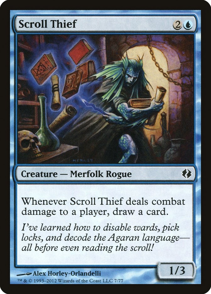 Scroll Thief [Duel Decks: Venser vs. Koth] - Devastation Store | Devastation Store