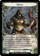 Bravo // Rhinar [WTR039-T // WTR002-T] Alpha Print Normal | Devastation Store