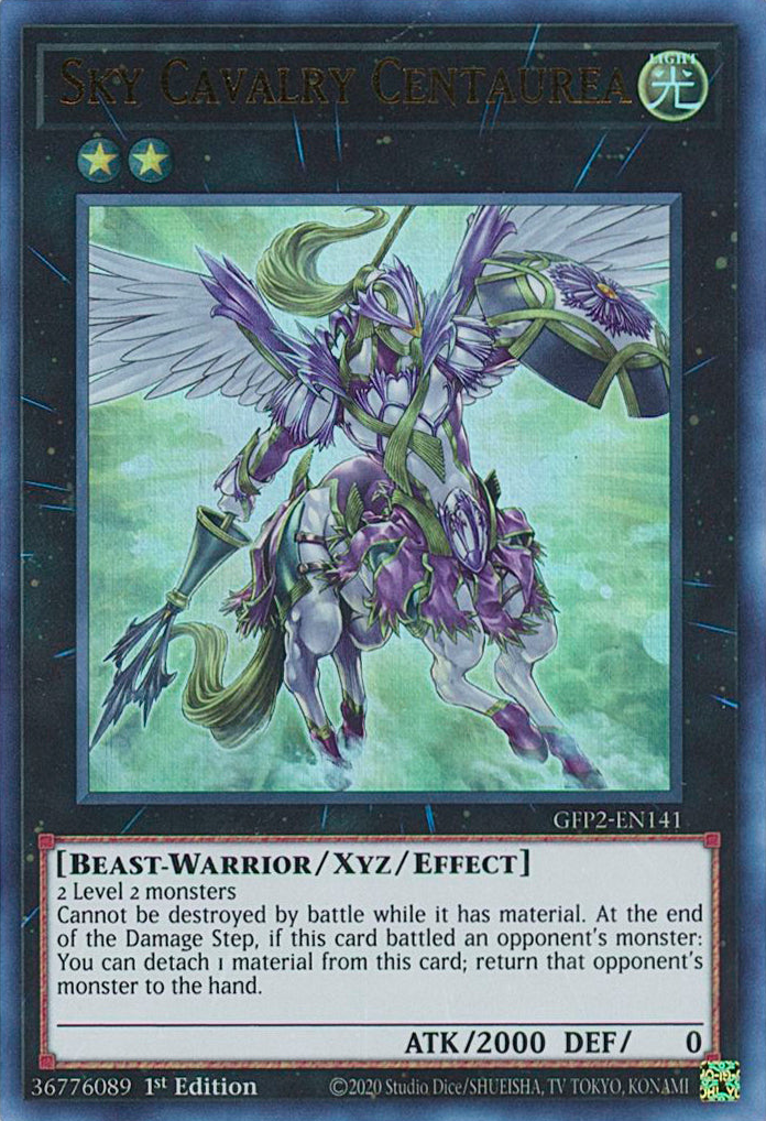 Sky Cavalry Centaurea [GFP2-EN141] Ultra Rare | Devastation Store