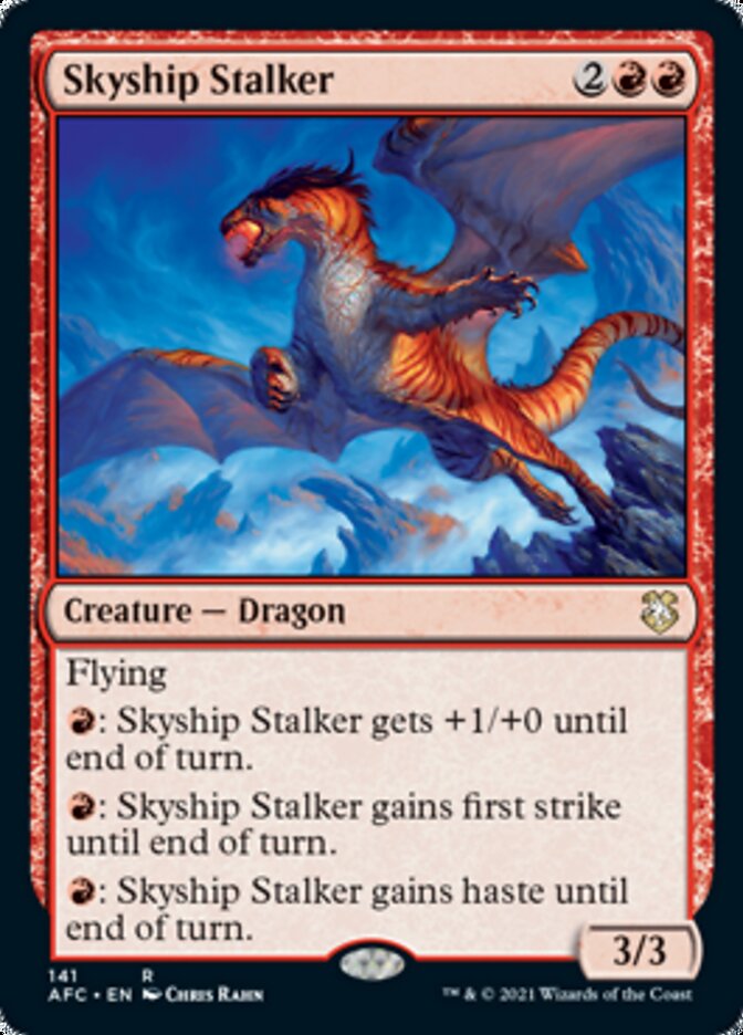 Skyship Stalker [Dungeons & Dragons: Adventures in the Forgotten Realms Commander] | Devastation Store