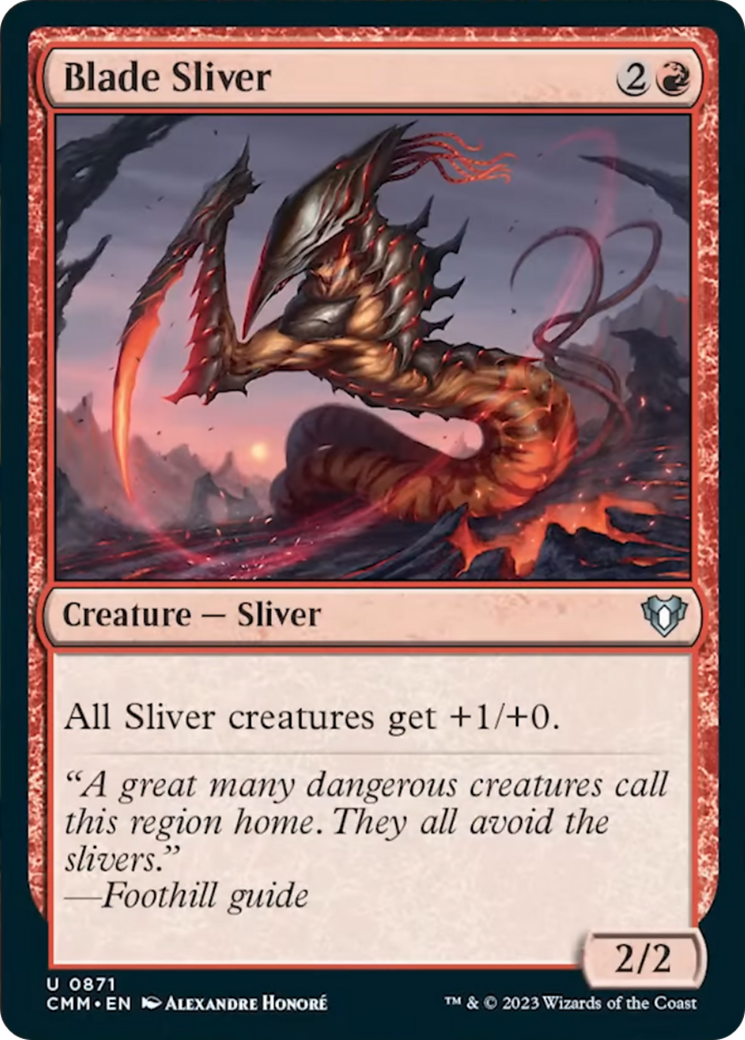 Blade Sliver [Commander Masters] | Devastation Store