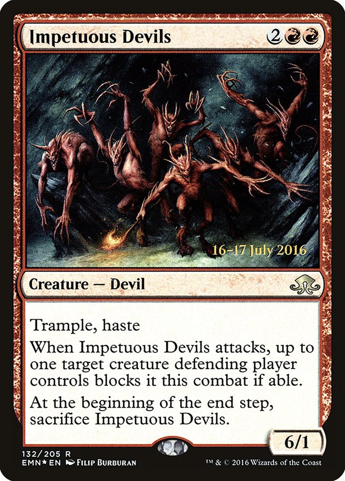 Impetuous Devils  [Eldritch Moon Prerelease Promos] - Devastation Store | Devastation Store