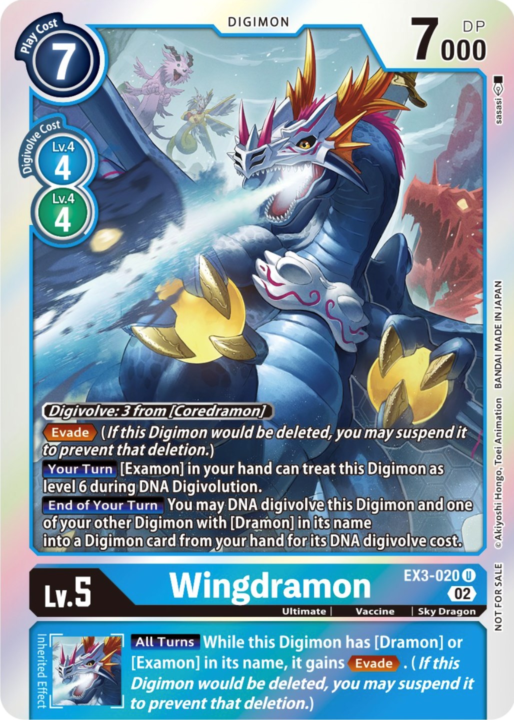 Wingdramon [EX3-020] (Alternate Art) [Draconic Roar] | Devastation Store