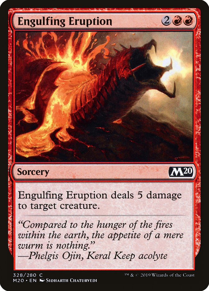 Engulfing Eruption [Core Set 2020] | Devastation Store