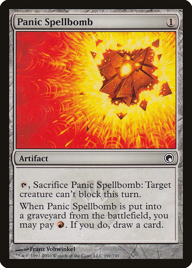 Panic Spellbomb [Scars of Mirrodin] | Devastation Store