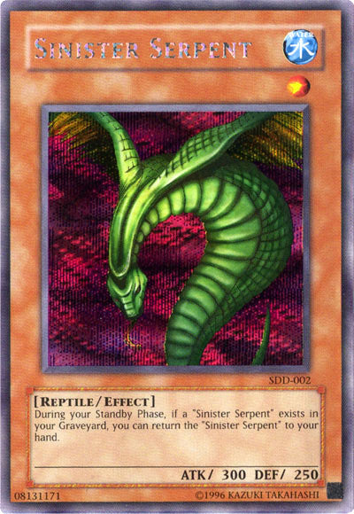 Sinister Serpent [SDD-002] Secret Rare | Devastation Store