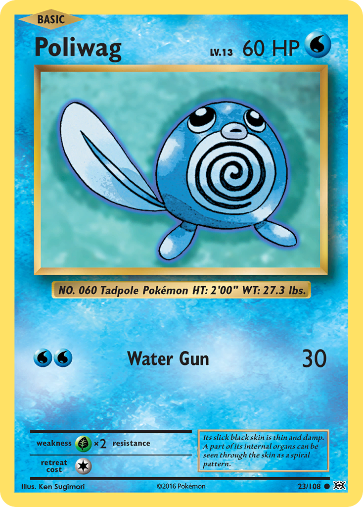 Poliwag (23/108) [XY: Evolutions] | Devastation Store