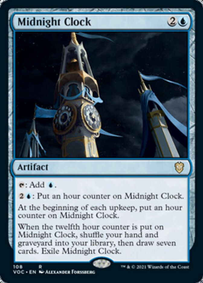 Midnight Clock [Innistrad: Crimson Vow Commander] | Devastation Store