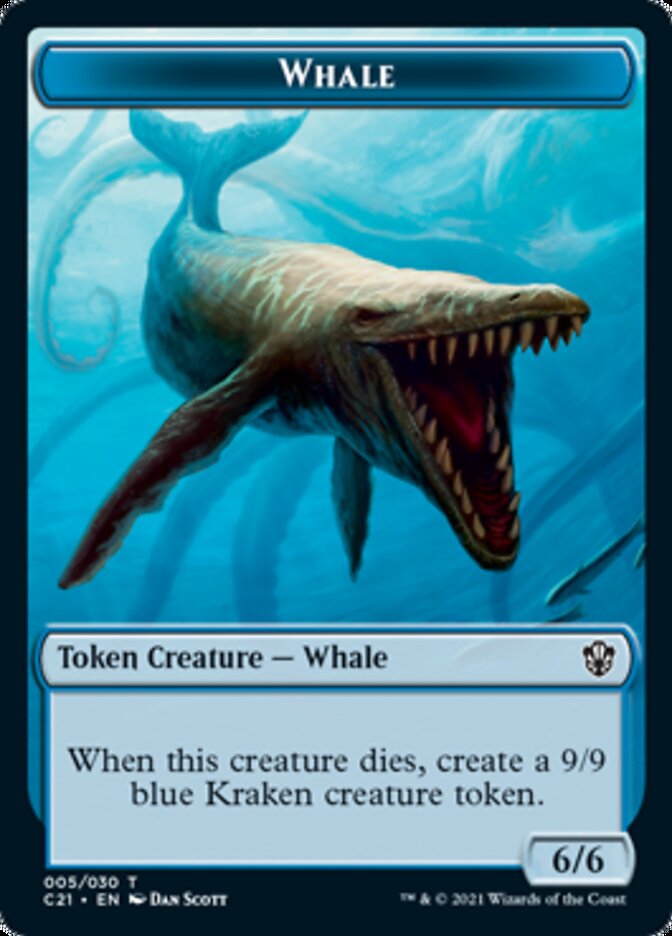 Beast (010) // Whale Token [Commander 2021 Tokens] | Devastation Store