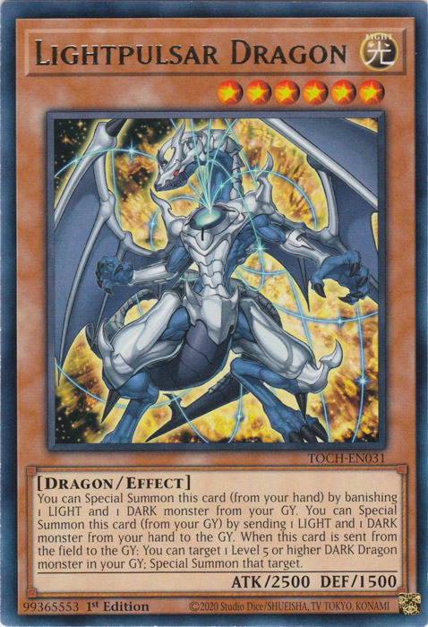 Lightpulsar Dragon [TOCH-EN031] Rare | Devastation Store
