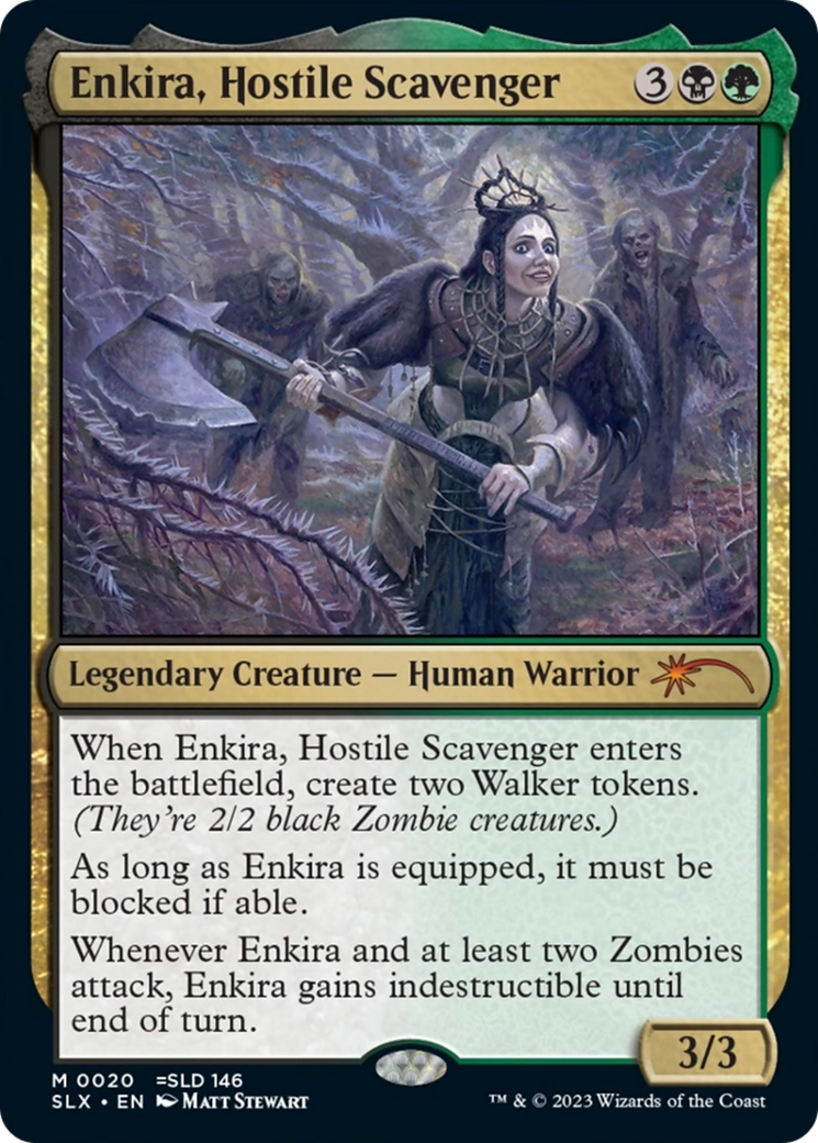 Enkira, Hostile Scavenger [Secret Lair: Universes Within] | Devastation Store