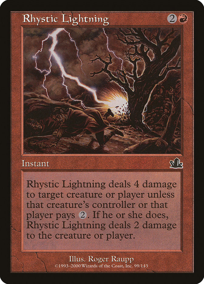 Rhystic Lightning [Prophecy] - Devastation Store | Devastation Store