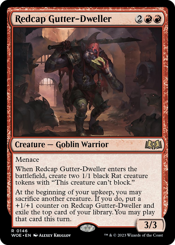 Redcap Gutter-Dweller [Wilds of Eldraine] | Devastation Store