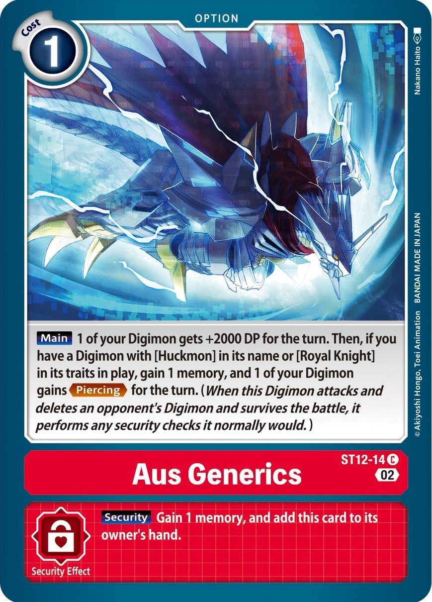 Aus Generics [ST12-14] [Starter Deck: Jesmon] | Devastation Store