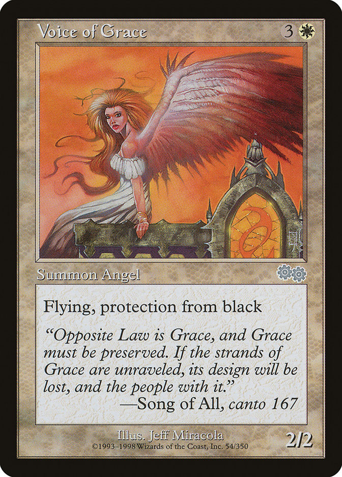 Voice of Grace [Urza's Saga] - Devastation Store | Devastation Store