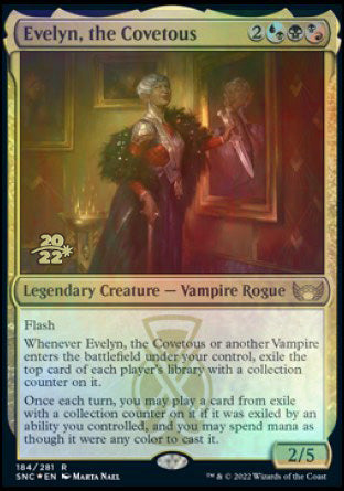 Evelyn, the Covetous [Streets of New Capenna Prerelease Promos] | Devastation Store