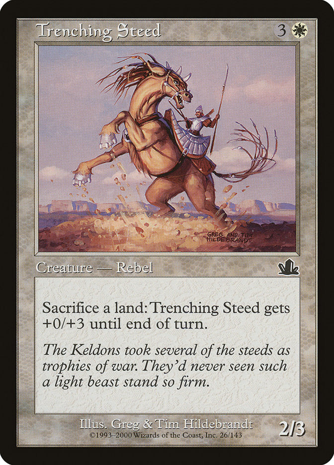 Trenching Steed [Prophecy] | Devastation Store