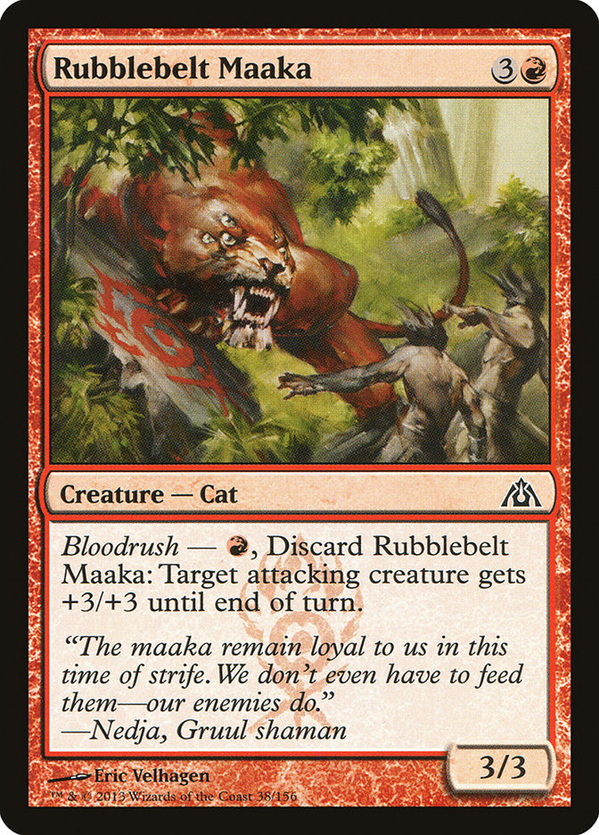 Rubblebelt Maaka [Dragon's Maze] | Devastation Store