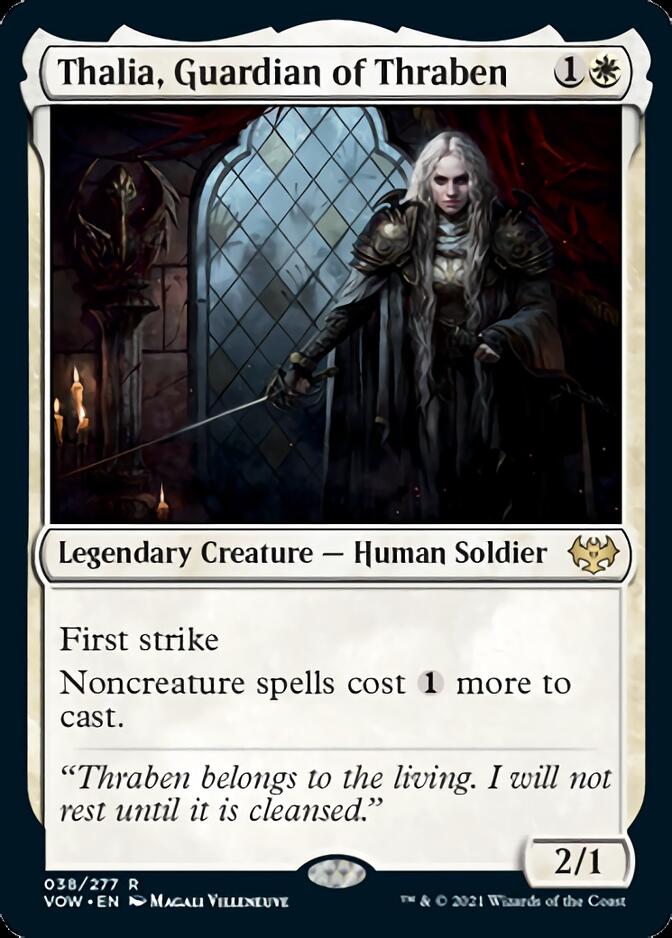 Thalia, Guardian of Thraben [Innistrad: Crimson Vow] | Devastation Store
