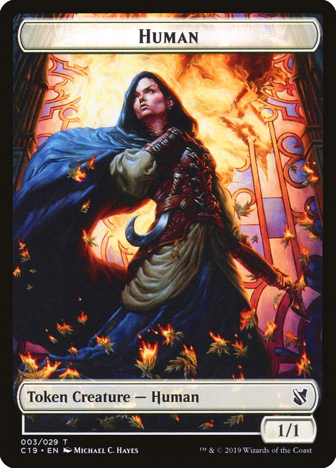 Human [Commander 2019 Tokens] | Devastation Store