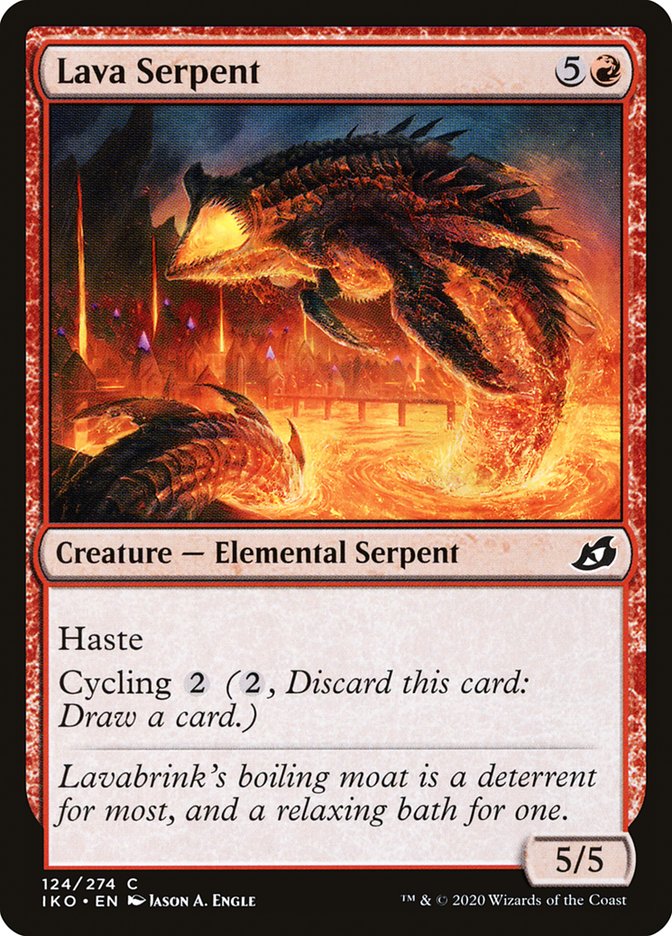 Lava Serpent [Ikoria: Lair of Behemoths] | Devastation Store