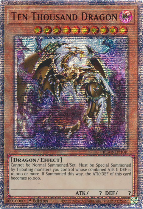 Ten Thousand Dragon [BLAR-EN10K] 10000 Secret Rare | Devastation Store