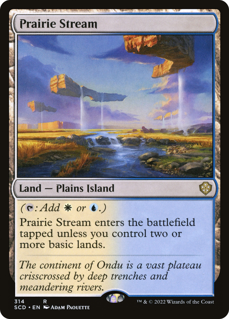 Prairie Stream [Starter Commander Decks] | Devastation Store