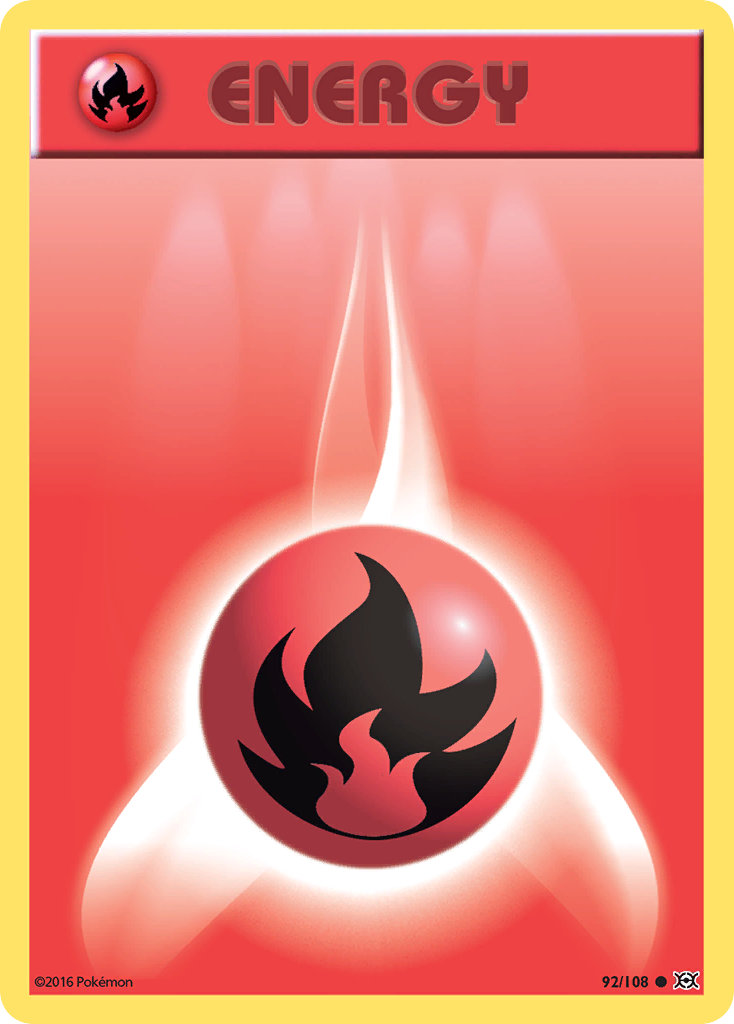 Fire Energy (92/108) [XY: Evolutions] | Devastation Store