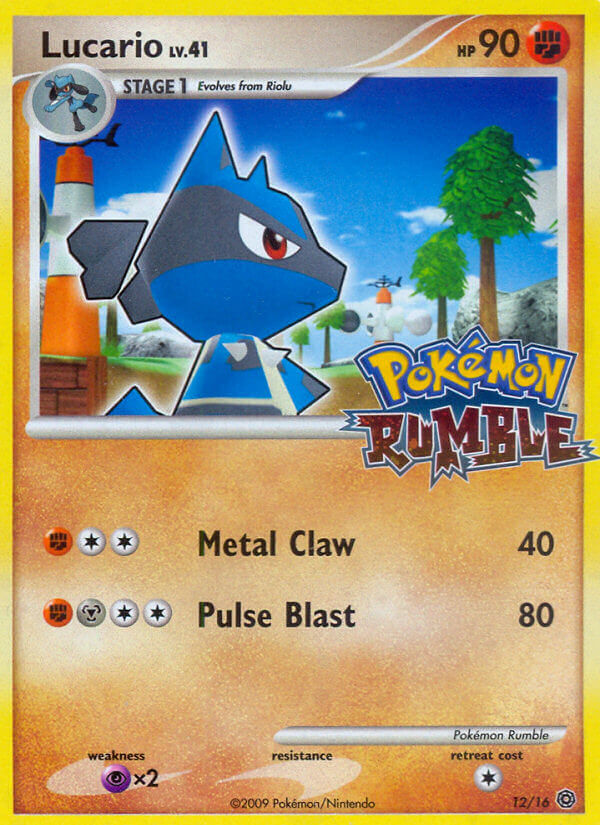 Lucario (12/16) [Pokémon Rumble] | Devastation Store