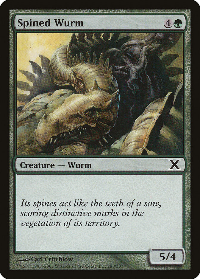 Spined Wurm [Tenth Edition] | Devastation Store