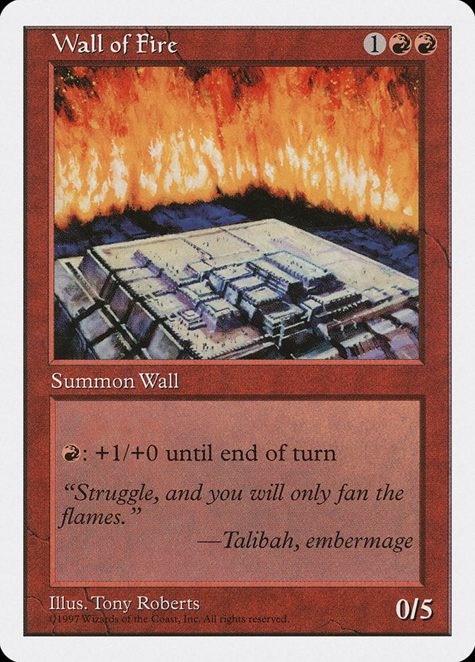 Wall of Fire [Fifth Edition] | Devastation Store