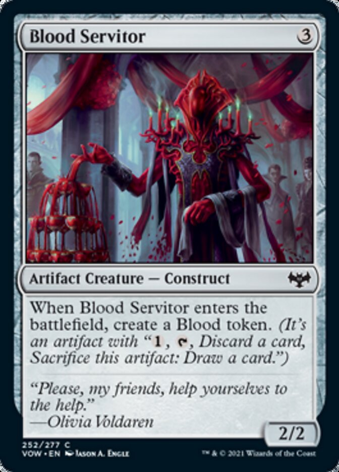 Blood Servitor [Innistrad: Crimson Vow] | Devastation Store