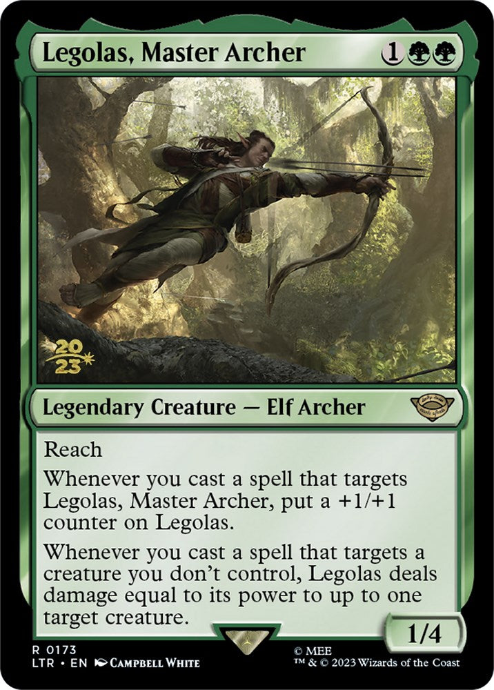 Legolas, Master Archer [The Lord of the Rings: Tales of Middle-Earth Prerelease Promos] | Devastation Store