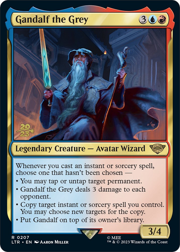Gandalf the Grey [The Lord of the Rings: Tales of Middle-Earth Prerelease Promos] | Devastation Store