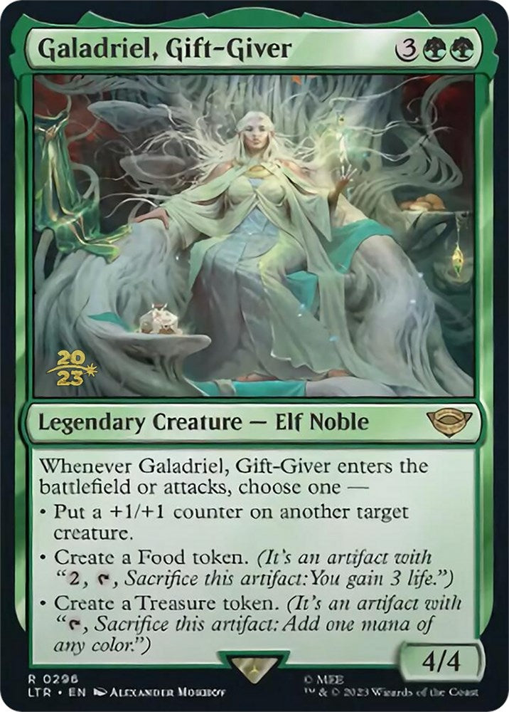 Galadriel, Gift-Giver [The Lord of the Rings: Tales of Middle-Earth Prerelease Promos] | Devastation Store