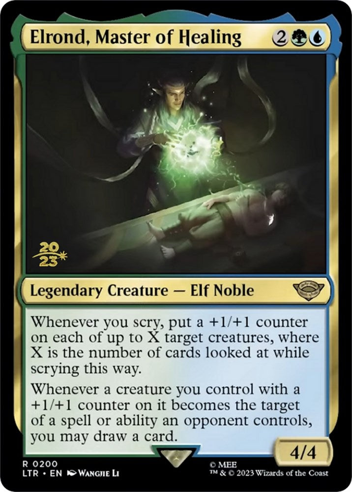 Elrond, Master of Healing [The Lord of the Rings: Tales of Middle-Earth Prerelease Promos] | Devastation Store