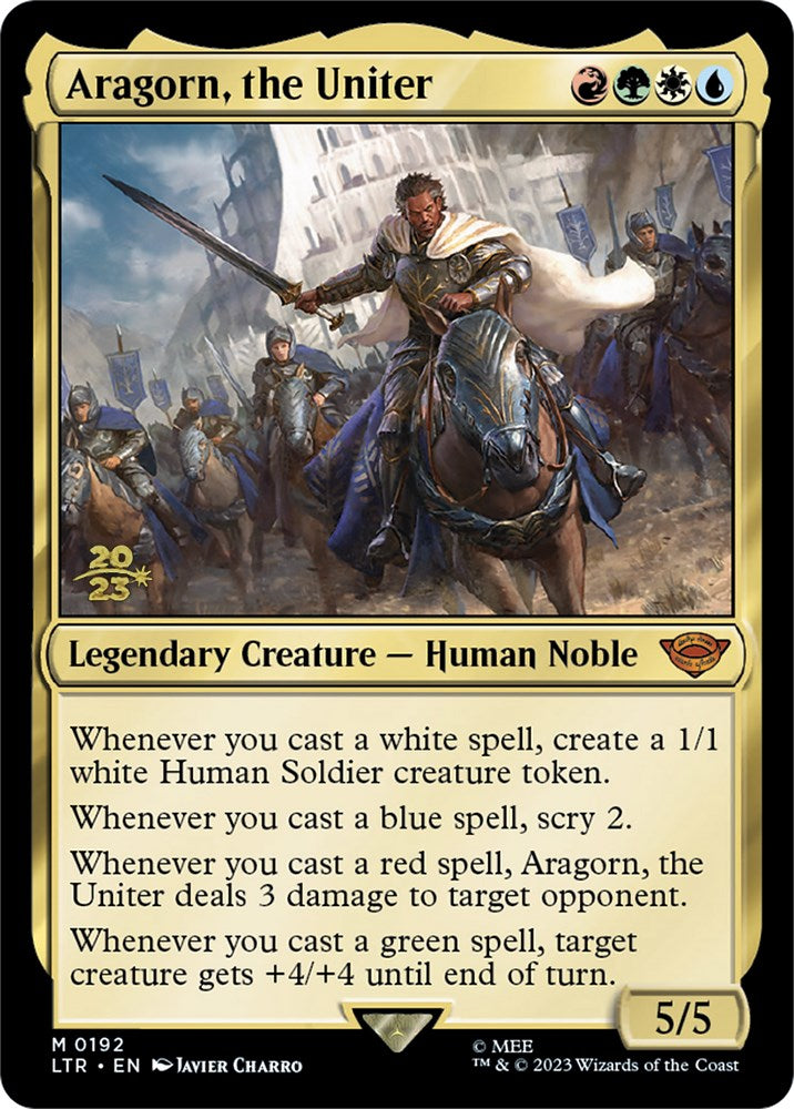 Aragorn, the Uniter [The Lord of the Rings: Tales of Middle-Earth Prerelease Promos] | Devastation Store