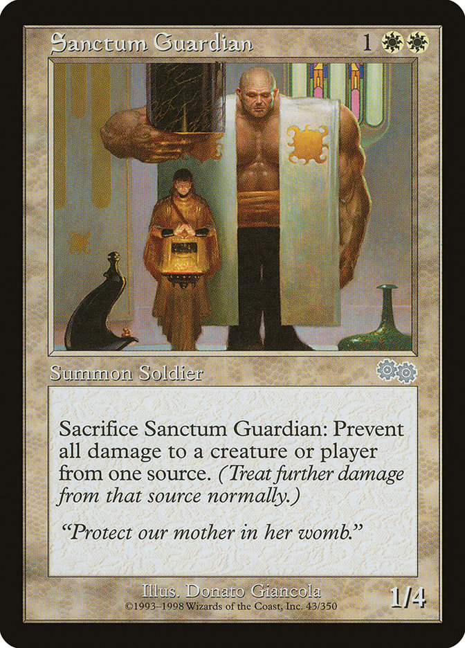 Sanctum Guardian [Urza's Saga] - Devastation Store | Devastation Store