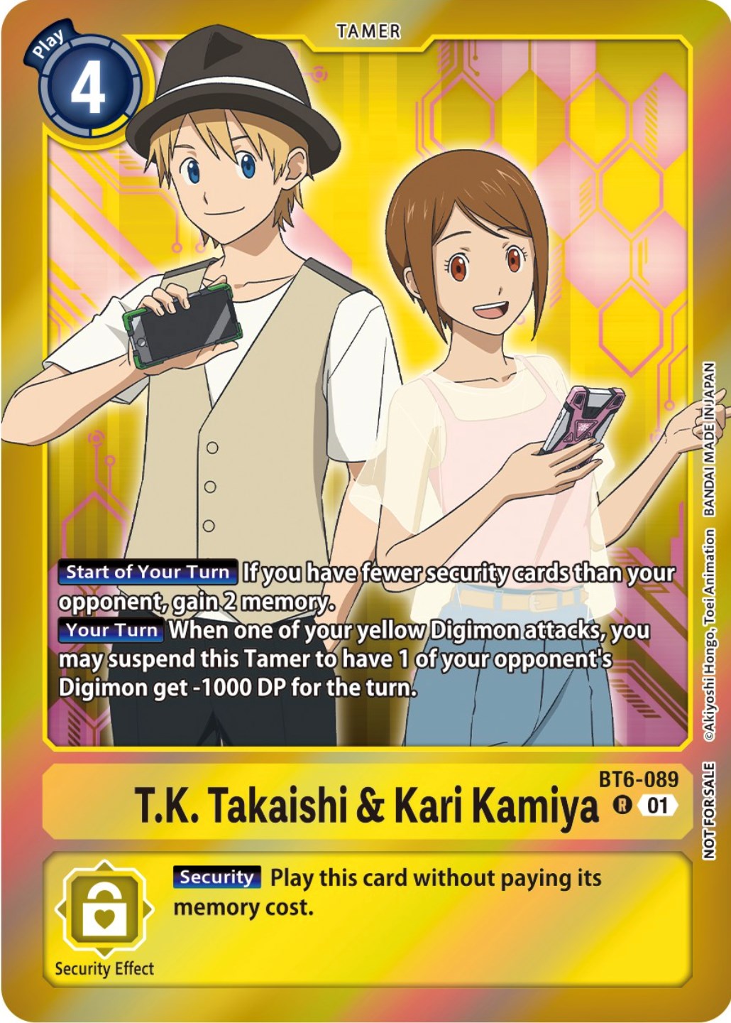 T.K. Takaishi & Kari Kamiya [BT6-089] (Event Pack 5) [Double Diamond Promos] | Devastation Store