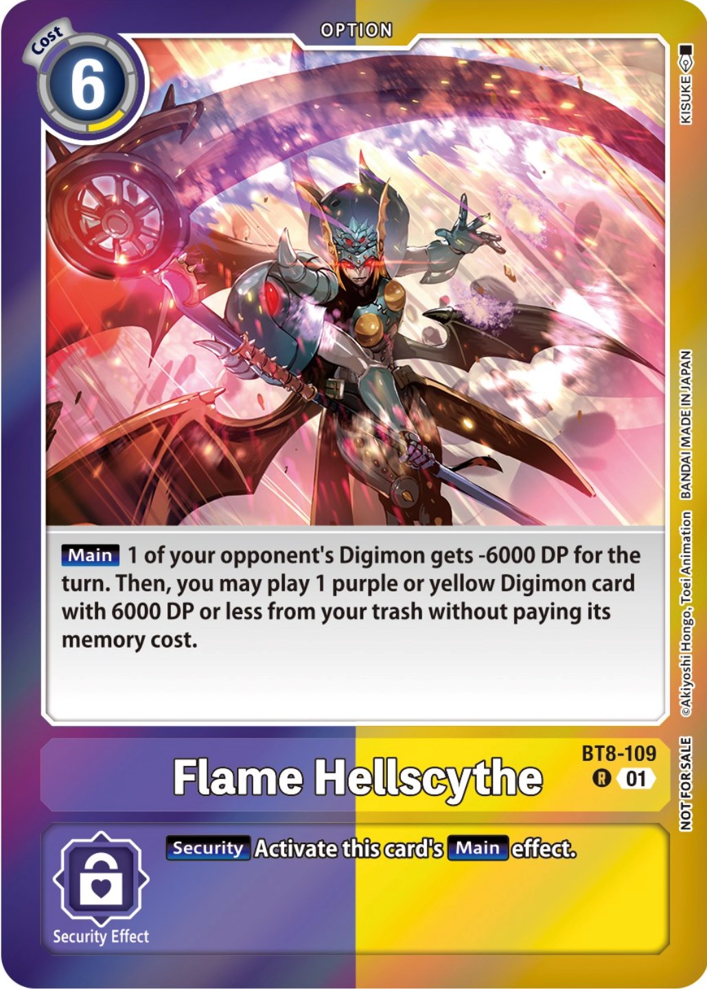 Flame Hellscythe [BT8-109] (Event Pack 5) [New Awakening Promos] | Devastation Store