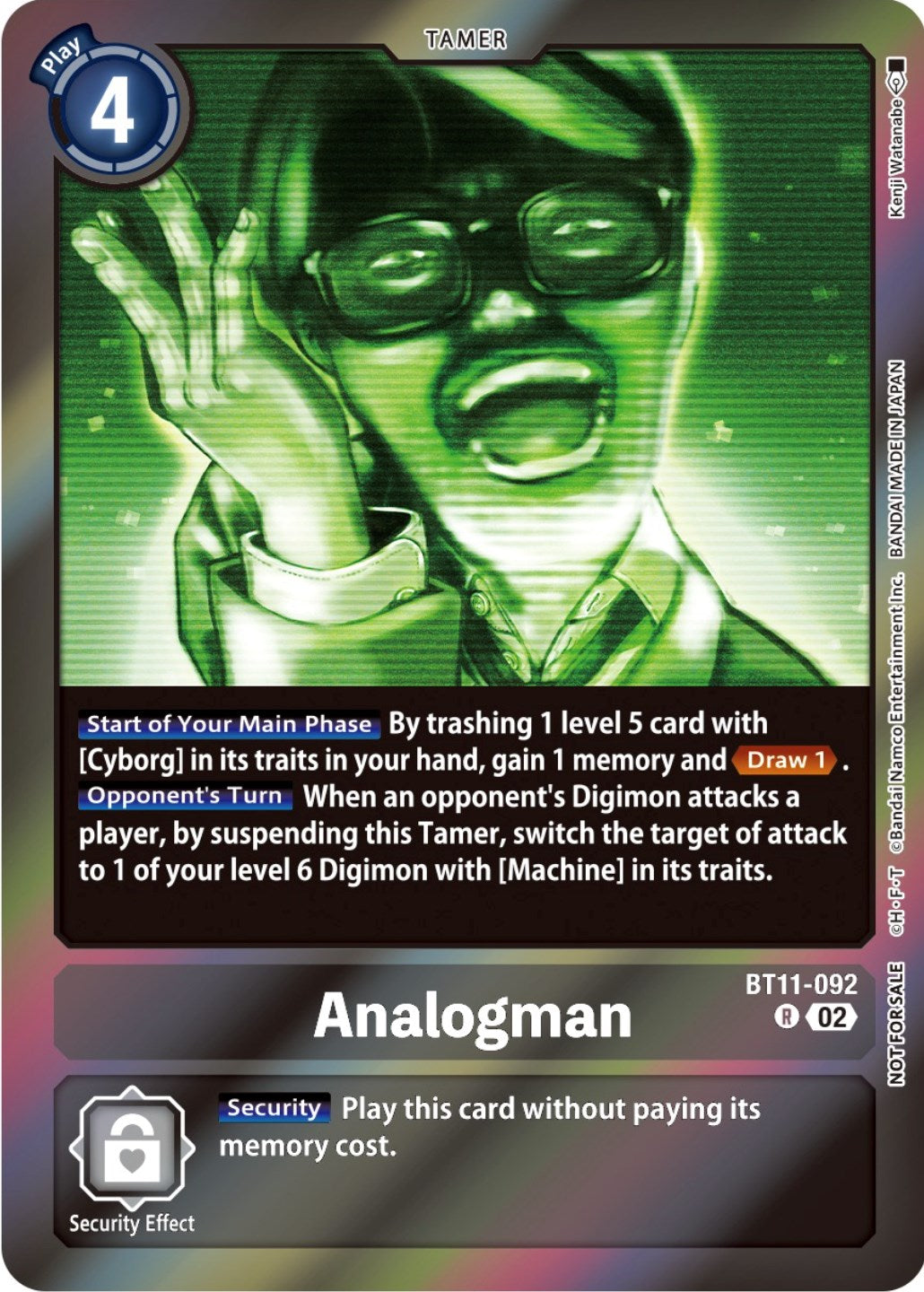 Analogman [BT11-092] (Event Pack 5) [Dimensional Phase Promos] | Devastation Store