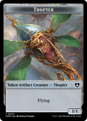 Thopter // Construct (41) Double-Sided Token [Commander Masters Tokens] | Devastation Store